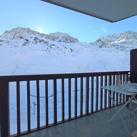 公寓 Superbe 3 Pieces Vue Panoramique Pied Des Pistes 拉姆吉