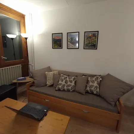 Superbe 3 Pieces Vue Panoramique Pied Des Pistes דירה לה מונג'י