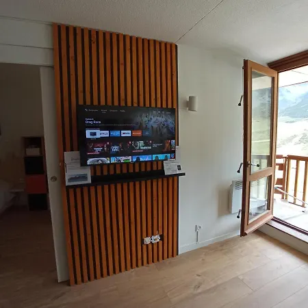 דירה Superbe 3 Pieces Vue Panoramique Pied Des Pistes לה מונג'י