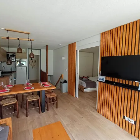 Superbe 3 Pieces Vue Panoramique Pied Des Pistes לה מונג'י