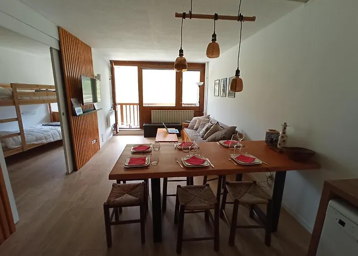 Superbe 3 Pieces Vue Panoramique Pied Des Pistes アパート