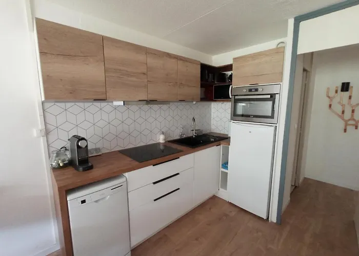 Superbe 3 Pieces Vue Panoramique Pied Des Pistes アパート *